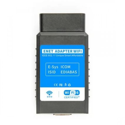 BMW ENET WiFi & Ethernet OBD2 Adaptörü | F/G/I Serisi Kodlama, Gizli Özellik Açma ve Arıza Tespit Cihazı (BimmerCode, Bootmod3 Uyumlu)
