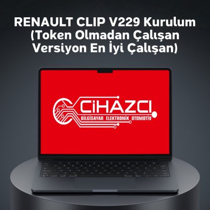 RENAULT CLIP V229 KURULUM(TOKEN OLMADAN ÇALIŞAN VERSİYON ENİYİ ÇALIŞAN )