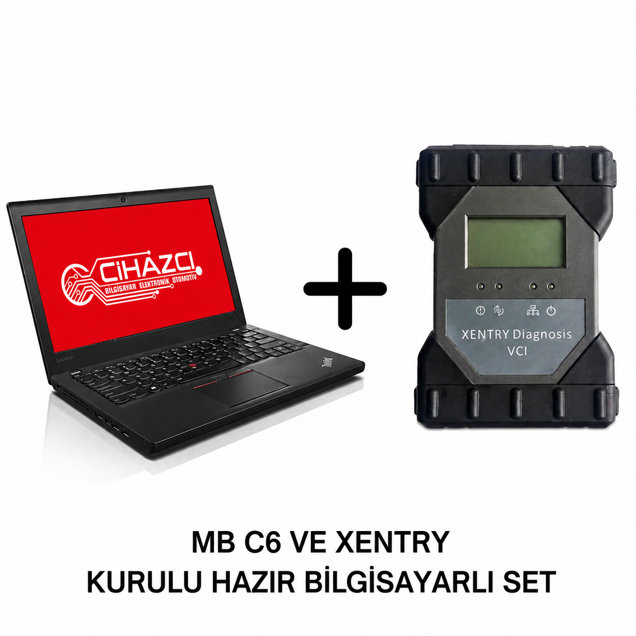 Mercedes SD Connect C6 Doip VCI Arıza Tespit Cihazı - Xentry ( C4 ) Kurulu Hazır Laptoplu