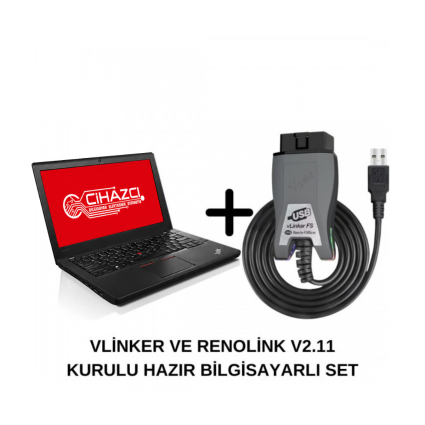 Renault Renolink v2.11 Full Kurulu Hazır Bilgisayarlı Set