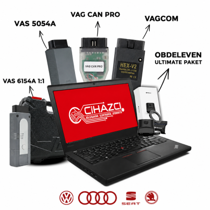 VAG Grubuna Özel Tamirci Seti – Tüm Programlar Yüklü, Tak Çalıştır!
