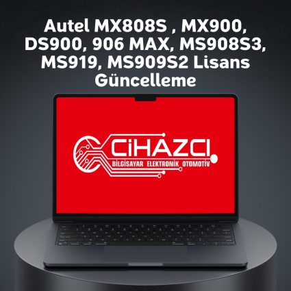 Autel MX808S , MX900, DS900, 906 MAX, MS908S3, MS919, MS909S2 Lisans Güncelleme