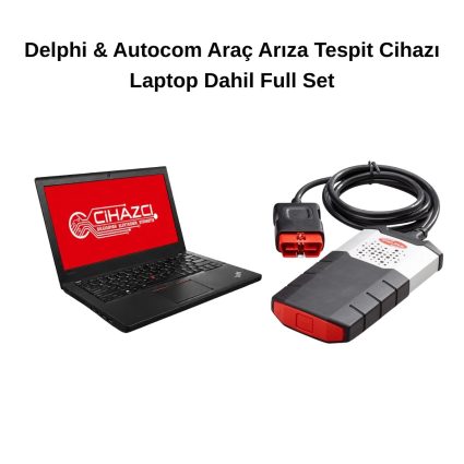 Delphi & Autocom Araç Arıza Tespit Cihazı (Laptop Dahil Full Set)