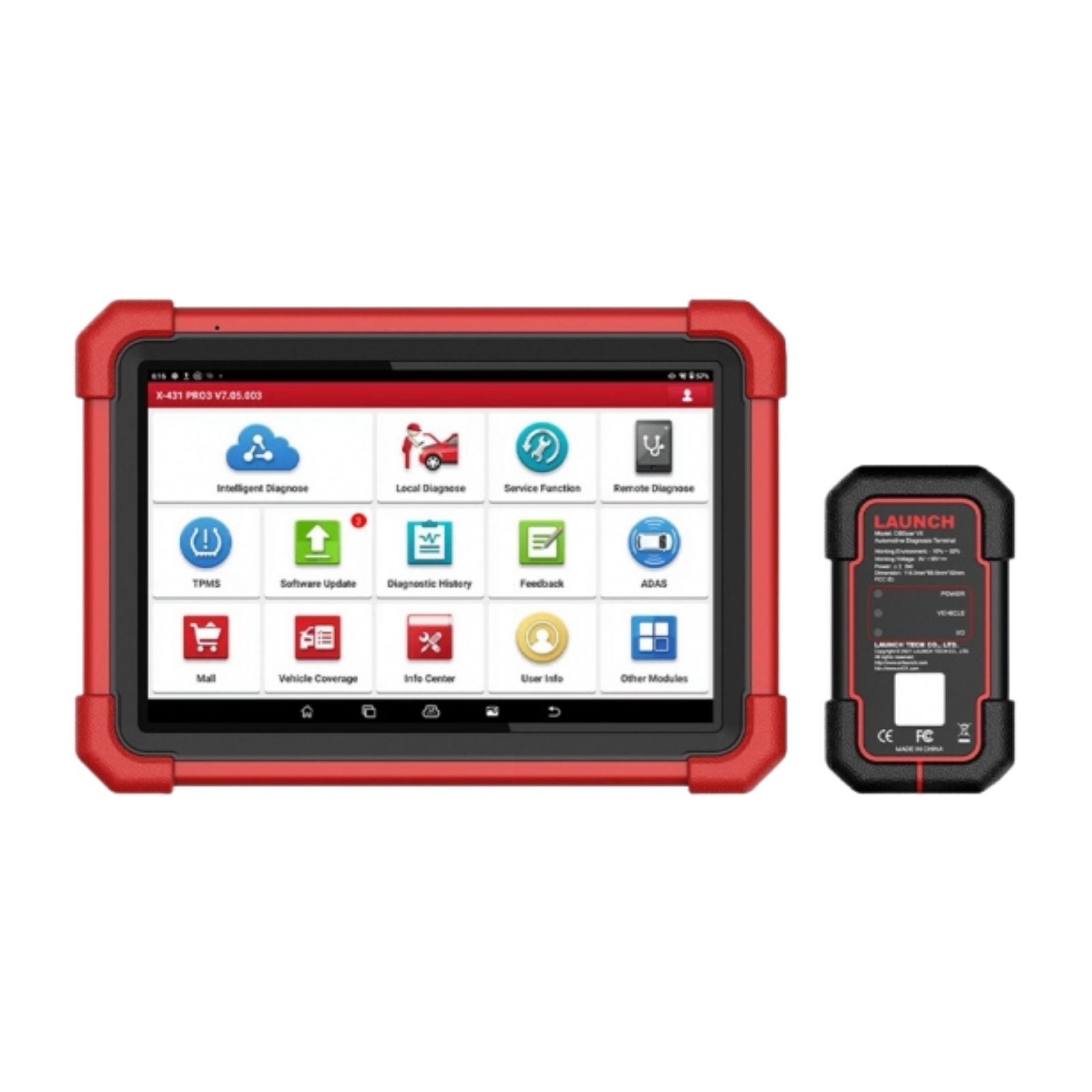 Launch X-431 PRO3 SE Profesyonel Arıza Tespit Cihazı